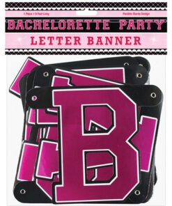 Bachelorette Party Letter Banner